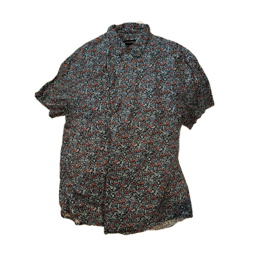 Banana Republic Short Sleeve Button Down Shirt Mens XL